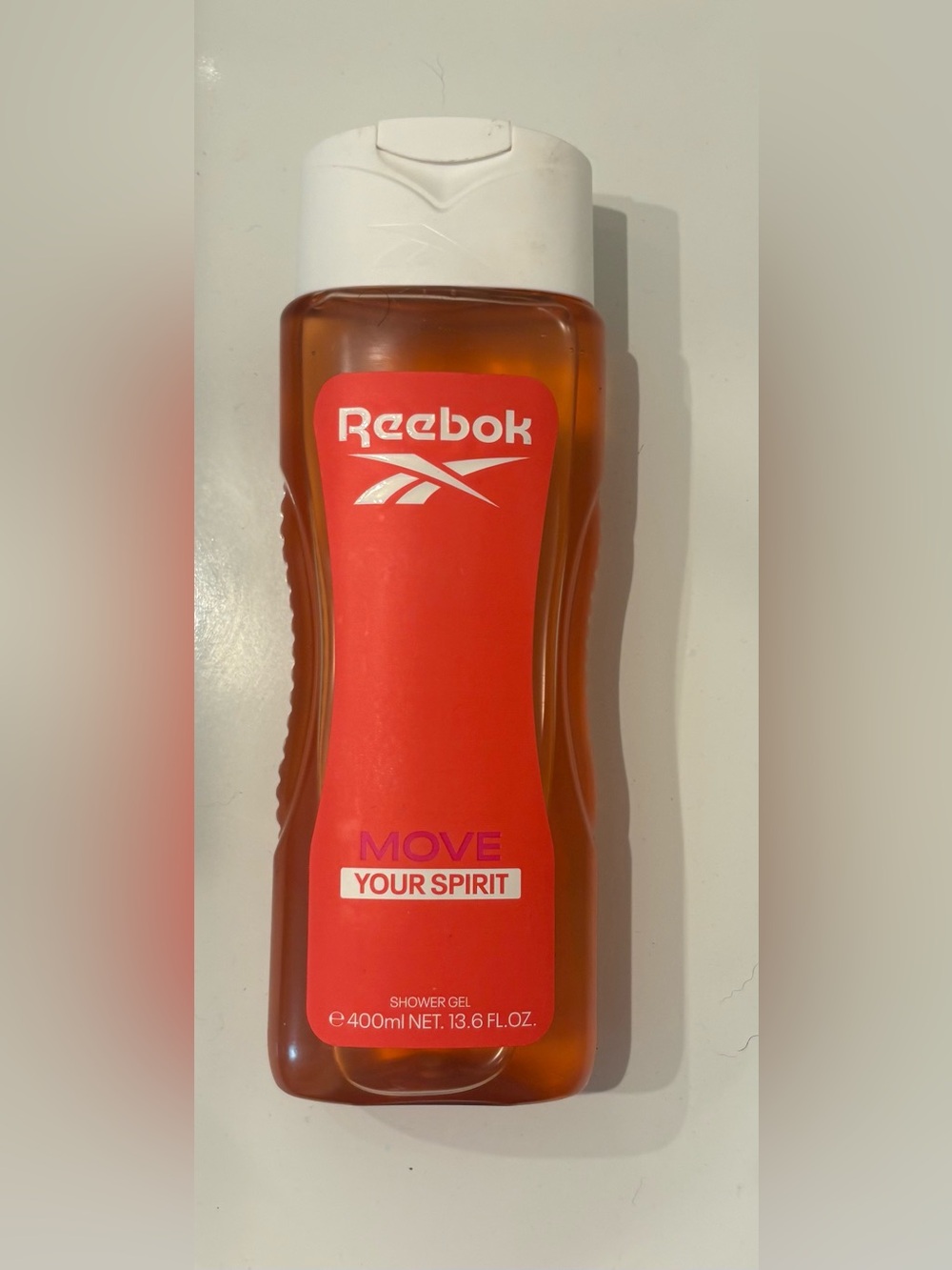 Reebok Shower Gel MOVE YOUR SPIRIT Amber Bottle
